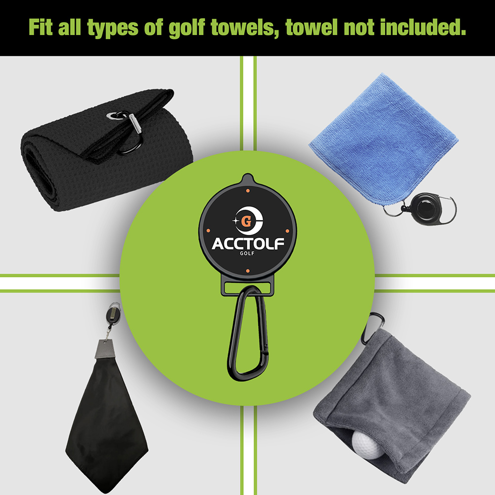 مشبك جولف مغناطيسي فائق، منشفة - مراجعة Golf Equipment Industry وسعره
