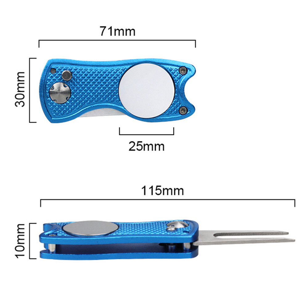 1 قطعة متعدد الألوان سويتشبليد - مراجعة Divot Repair Tool وسعره