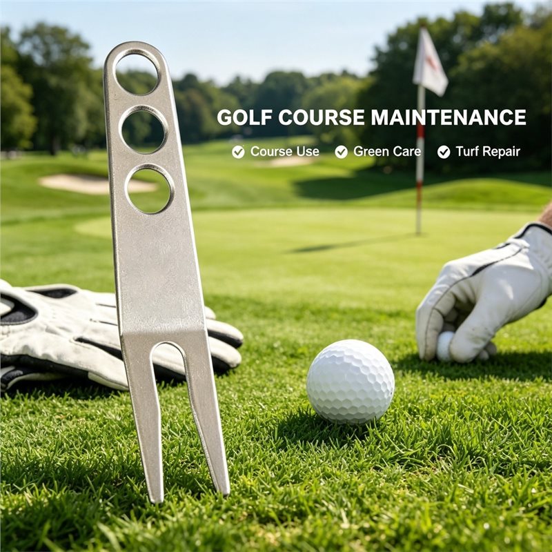 أداة إصلاح عشب الجولف FSTE-Met - مراجعة Divot Repair Tool وسعره