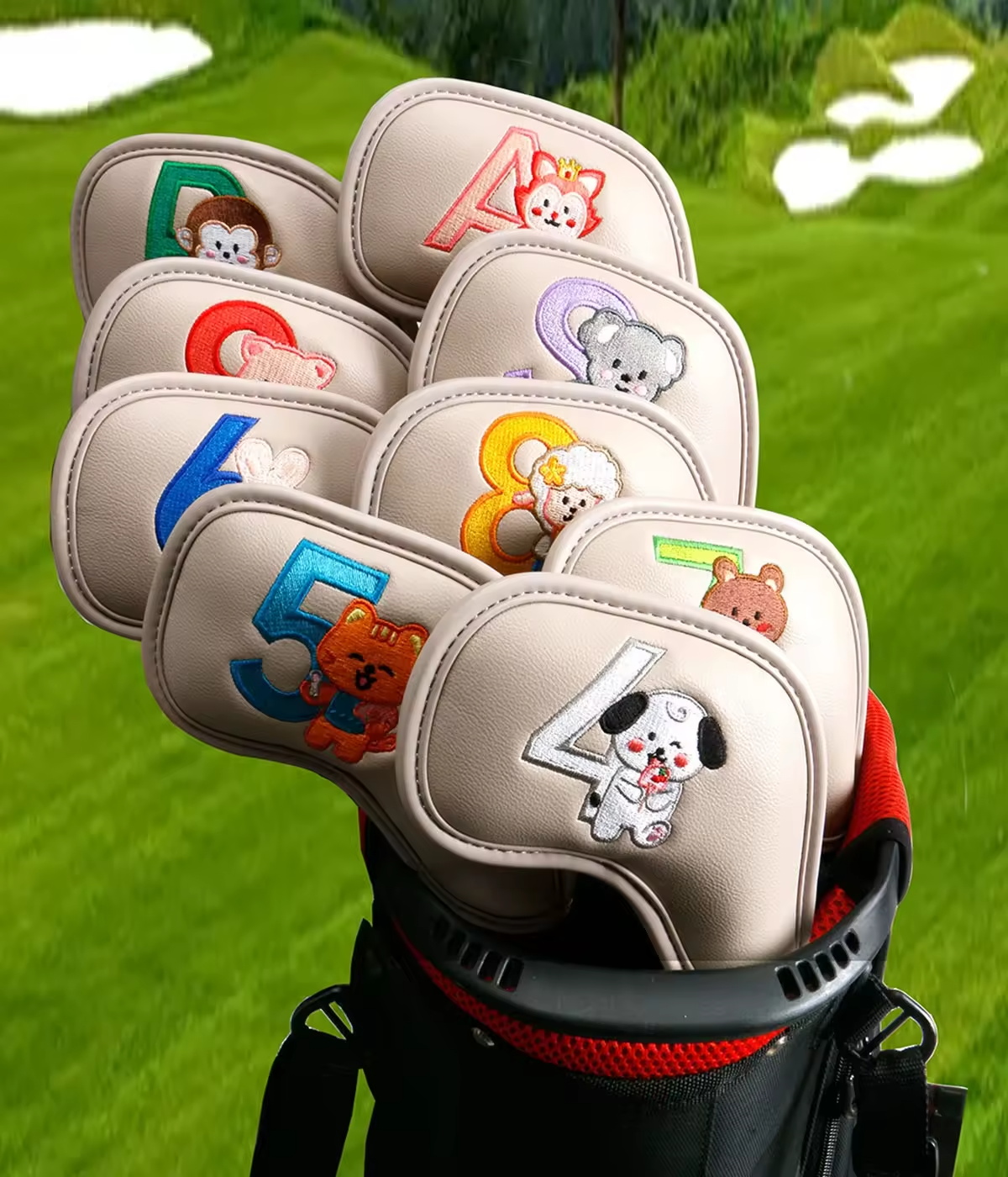 9 قطع من أغطية رؤوس مضارب الجو - مراجعة Golf Equipment Rack وسعره