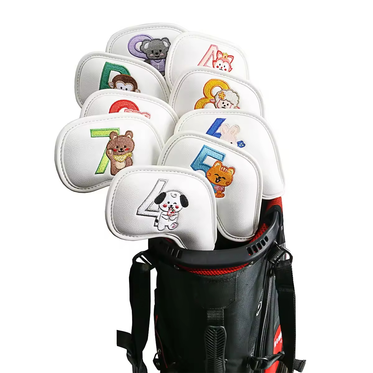 9 قطع من أغطية رؤوس مضارب الجو - مراجعة Golf Equipment Rack وسعره