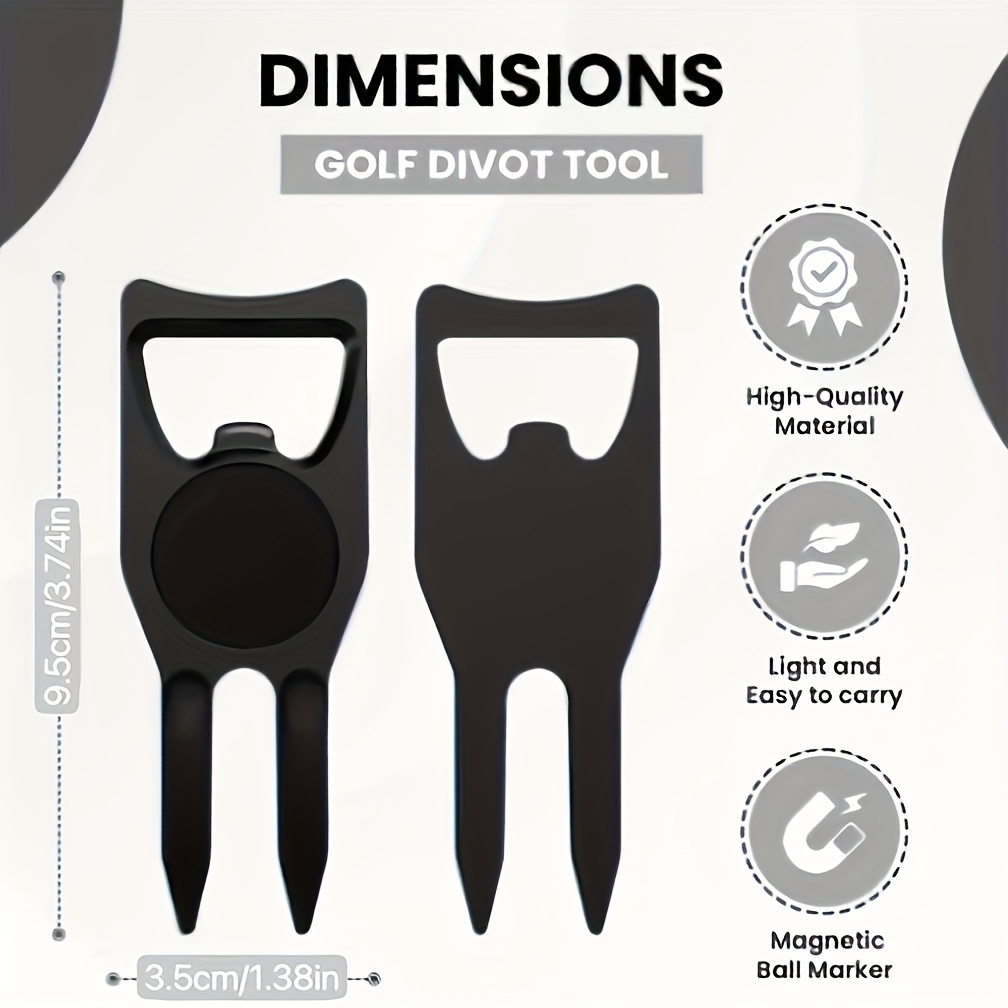 أداة إصلاح جولف ديفوت، زر منبث - مراجعة Divot Repair Tool وسعره
