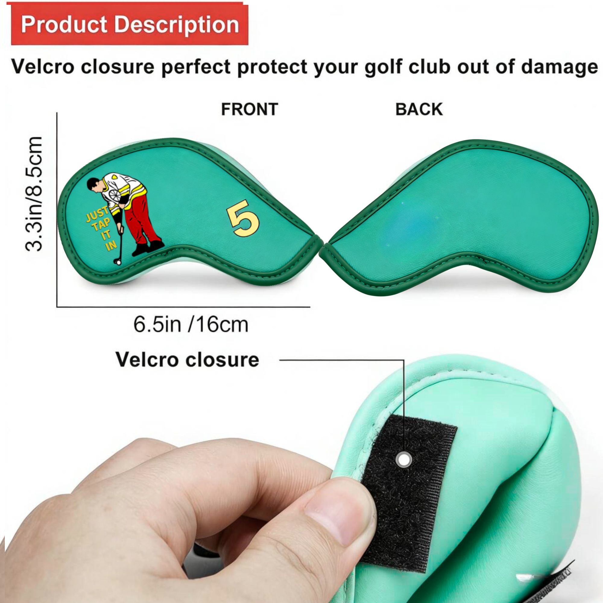 9 قطع من أغطية رؤوس مضارب الجو - مراجعة Golf Equipment Rack وسعره